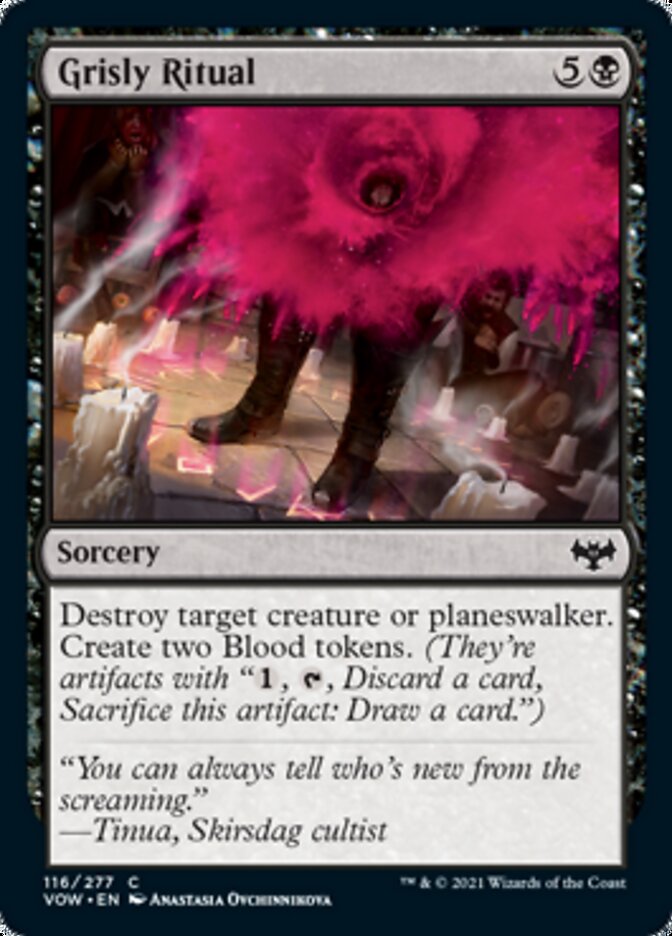 Grisly Ritual [Innistrad: Crimson Vow] | Shuffle n Cut Hobbies & Games