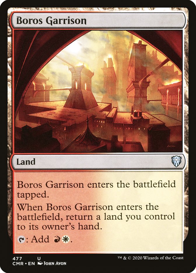 Boros Garrison [Commander Legends] | Shuffle n Cut Hobbies & Games