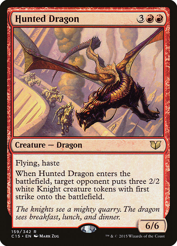 Hunted Dragon [Commander 2015] | Shuffle n Cut Hobbies & Games