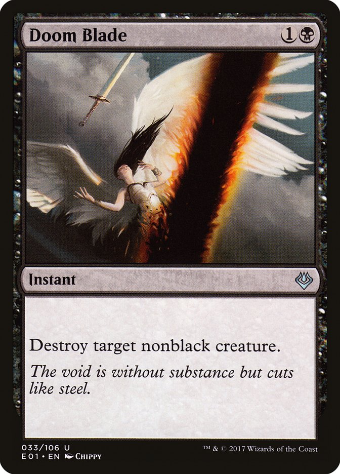 Doom Blade [Archenemy: Nicol Bolas] | Shuffle n Cut Hobbies & Games