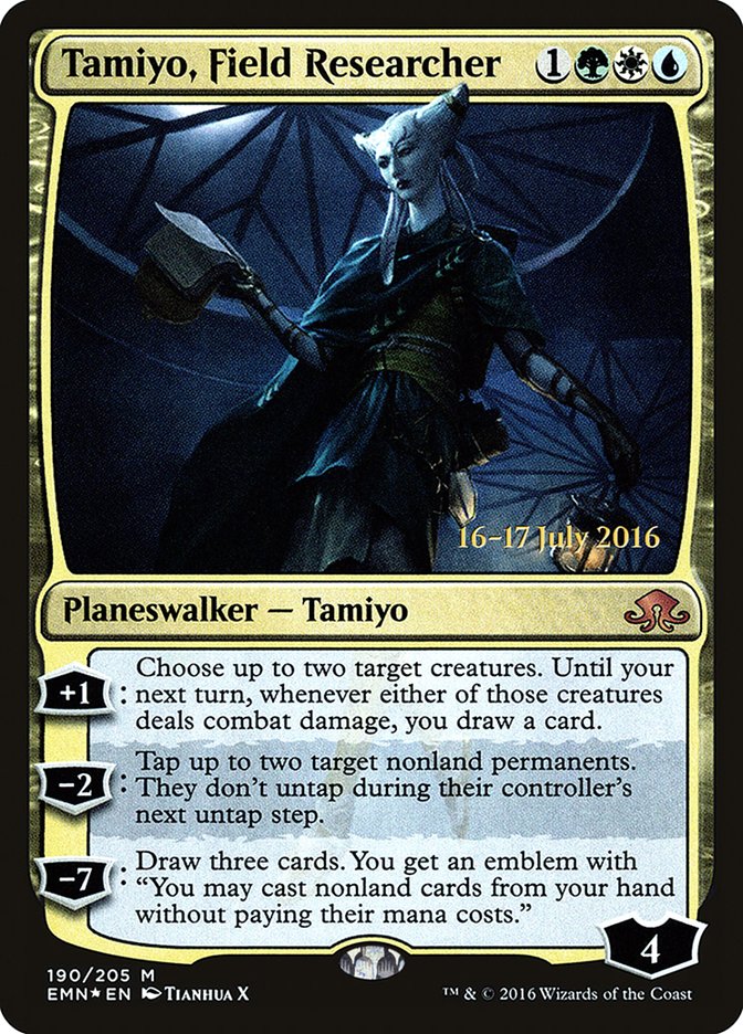 Tamiyo, Field Researcher [Eldritch Moon Prerelease Promos] | Shuffle n Cut Hobbies & Games