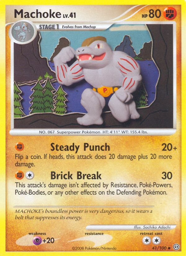 Machoke (41/100) [Diamond & Pearl: Stormfront] | Shuffle n Cut Hobbies & Games