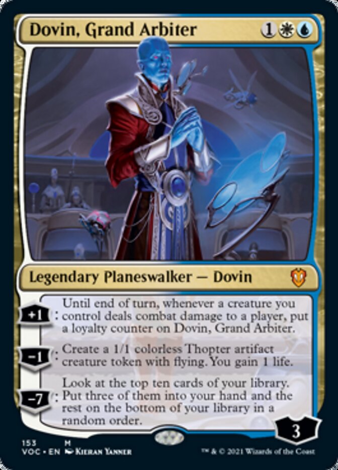 Dovin, Grand Arbiter [Innistrad: Crimson Vow Commander] | Shuffle n Cut Hobbies & Games