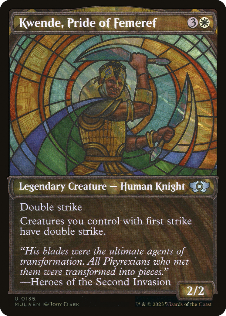 Kwende, Pride of Femeref (Halo Foil) [Multiverse Legends] | Shuffle n Cut Hobbies & Games