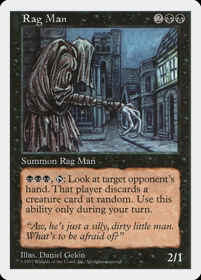 Rag Man [Fifth Edition] | Shuffle n Cut Hobbies & Games