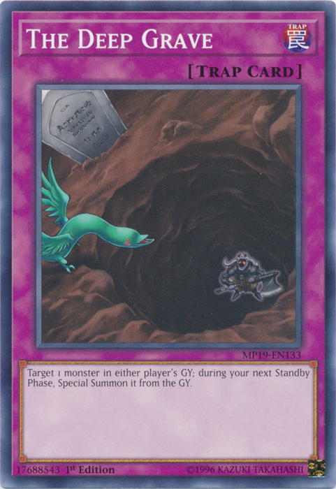 The Deep Grave [MP19-EN133] Common | Shuffle n Cut Hobbies & Games