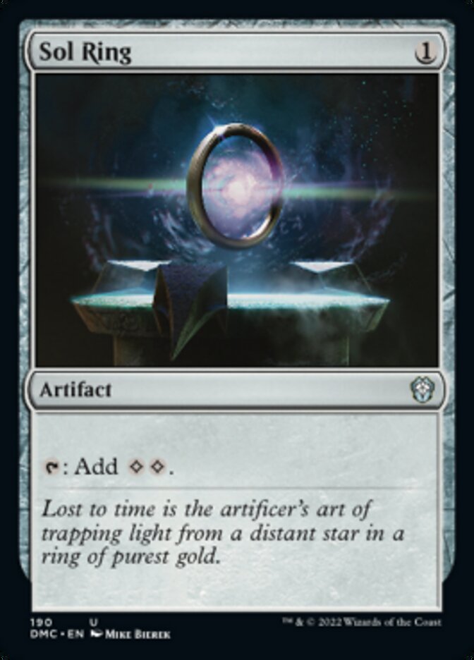 Sol Ring [Dominaria United Commander] | Shuffle n Cut Hobbies & Games