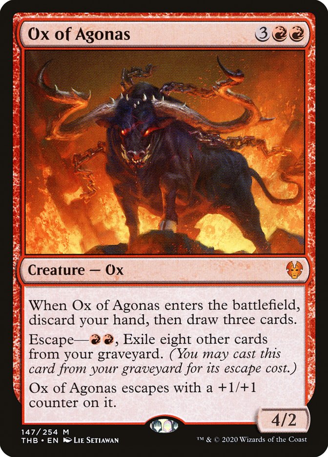 Ox of Agonas [Theros Beyond Death] | Shuffle n Cut Hobbies & Games