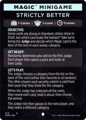 Strictly Better (Magic Minigame) [Kaldheim Minigame] | Shuffle n Cut Hobbies & Games