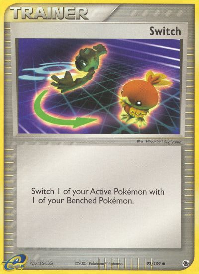 Switch (92/109) [EX: Ruby & Sapphire] | Shuffle n Cut Hobbies & Games