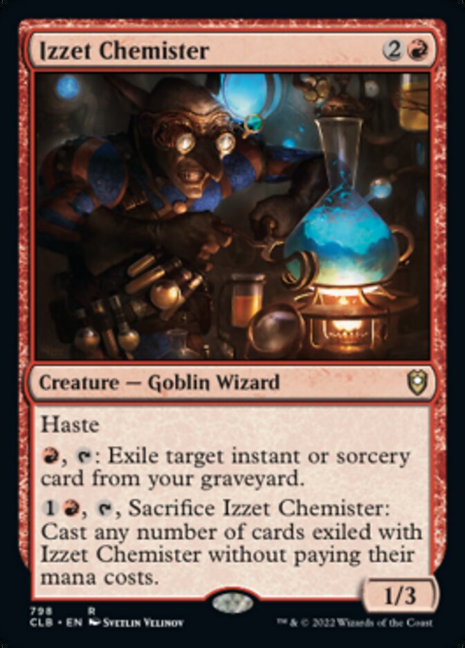 Izzet Chemister [Commander Legends: Battle for Baldur's Gate] | Shuffle n Cut Hobbies & Games