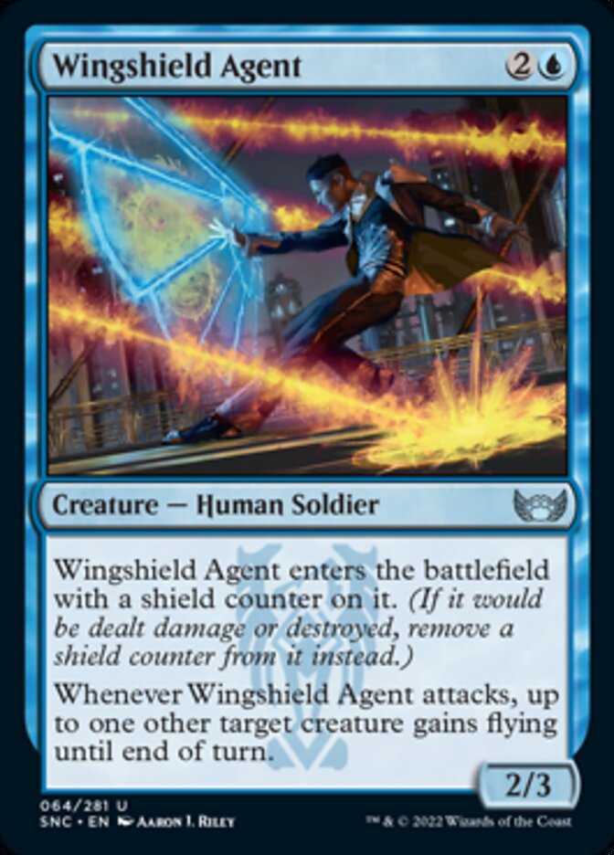 Wingshield Agent [Streets of New Capenna] | Shuffle n Cut Hobbies & Games