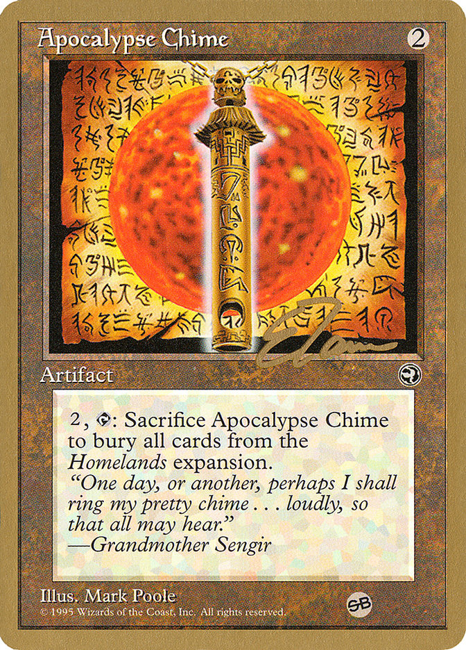 Apocalypse Chime (Eric Tam) (SB) [Pro Tour Collector Set] | Shuffle n Cut Hobbies & Games