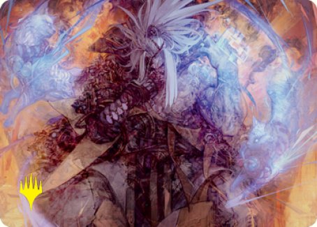 Satoru Umezawa 2 Art Card (Gold-Stamped Signature) [Kamigawa: Neon Dynasty Art Series] | Shuffle n Cut Hobbies & Games