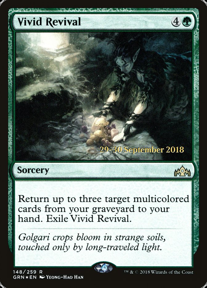 Vivid Revival [Guilds of Ravnica Prerelease Promos] | Shuffle n Cut Hobbies & Games