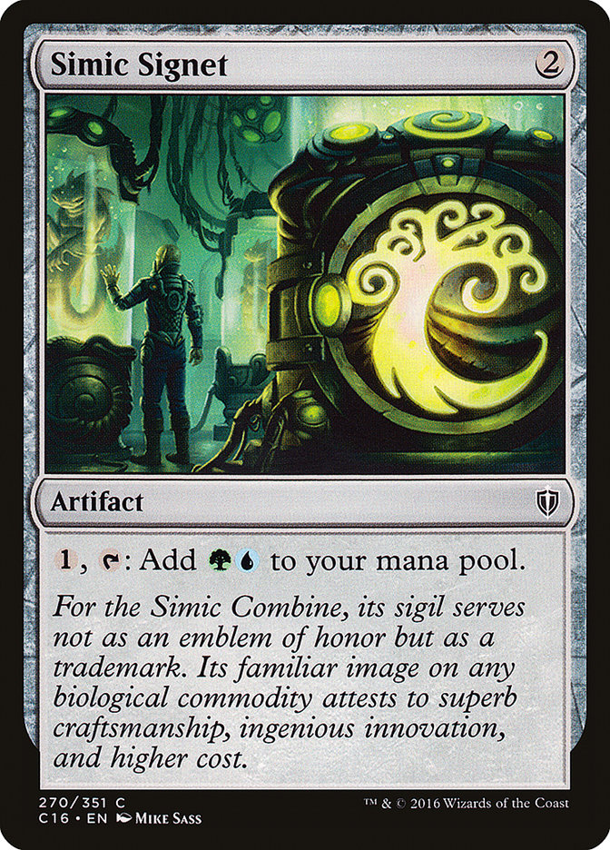 Simic Signet [Commander 2016] | Shuffle n Cut Hobbies & Games