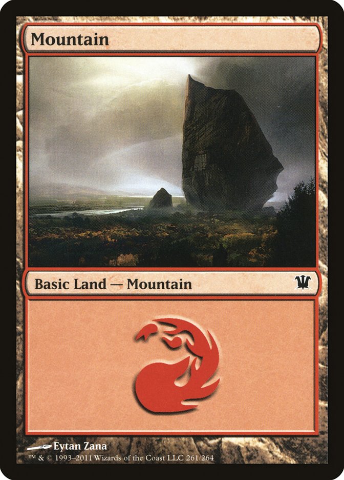 Mountain (261) [Innistrad] | Shuffle n Cut Hobbies & Games
