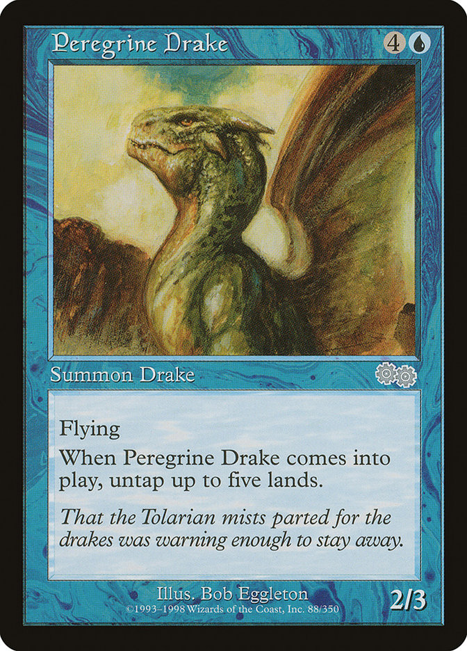 Peregrine Drake [Urza's Saga] | Shuffle n Cut Hobbies & Games