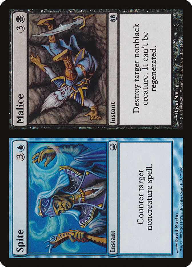Spite // Malice [Duel Decks: Ajani vs. Nicol Bolas] | Shuffle n Cut Hobbies & Games