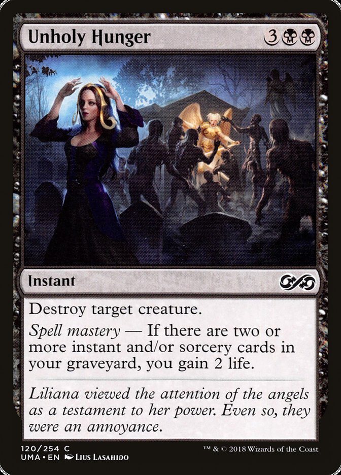 Unholy Hunger [Ultimate Masters] | Shuffle n Cut Hobbies & Games