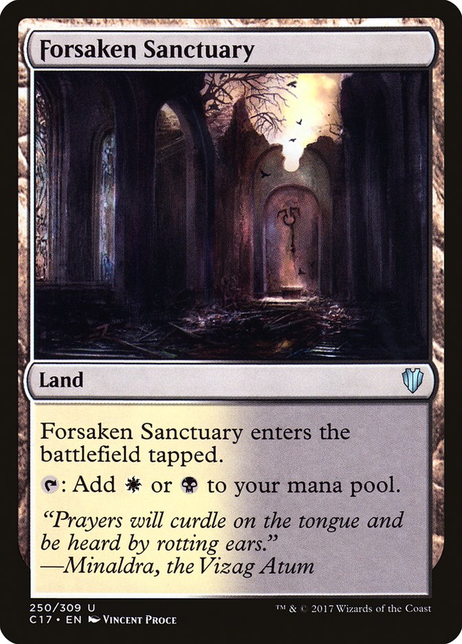 Forsaken Sanctuary [Commander 2017] | Shuffle n Cut Hobbies & Games