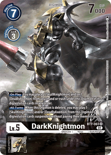 DarkKnightmon [BT7-063] (Alternate Art) [Next Adventure] | Shuffle n Cut Hobbies & Games