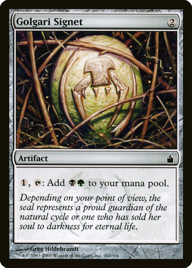 Golgari Signet [Ravnica: City of Guilds] | Shuffle n Cut Hobbies & Games