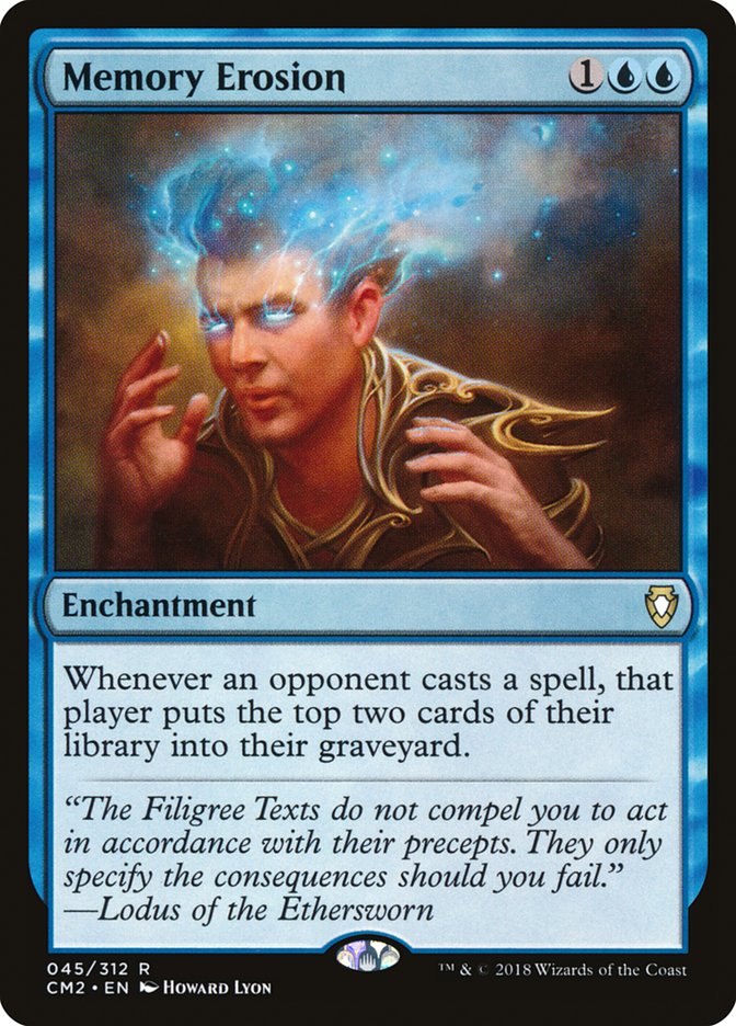 Memory Erosion [Commander Anthology Volume II] | Shuffle n Cut Hobbies & Games