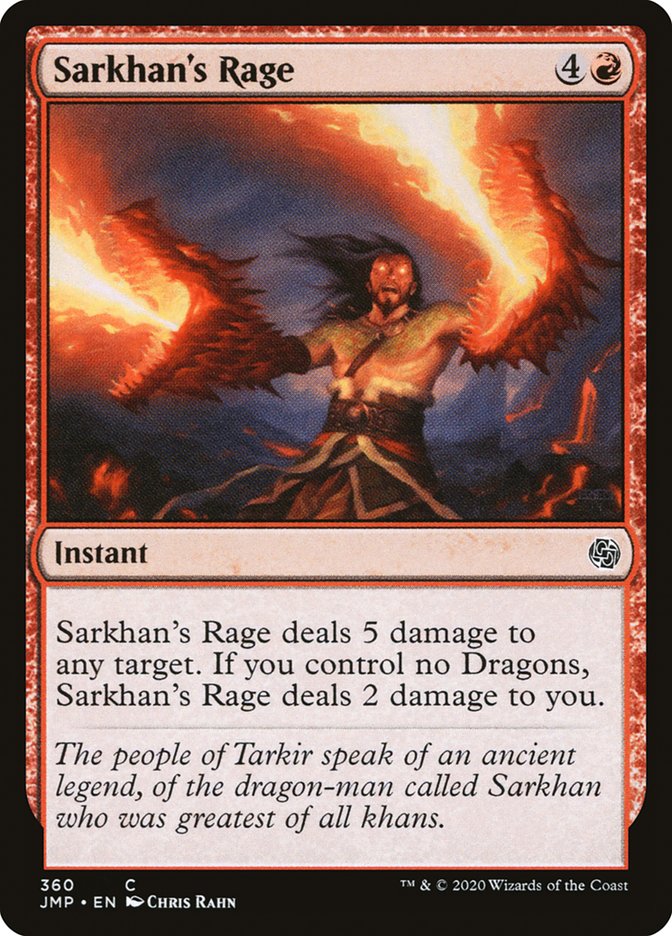 Sarkhan's Rage [Jumpstart] | Shuffle n Cut Hobbies & Games