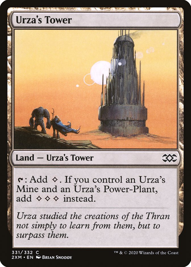Urza's Tower [Double Masters] | Shuffle n Cut Hobbies & Games