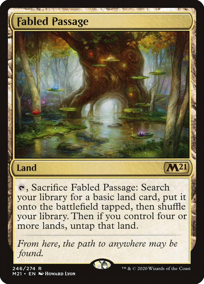 Fabled Passage [Core Set 2021] | Shuffle n Cut Hobbies & Games