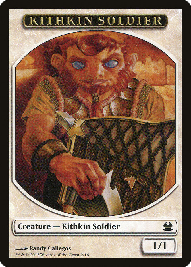 Kithkin Soldier Token [Modern Masters Tokens] | Shuffle n Cut Hobbies & Games