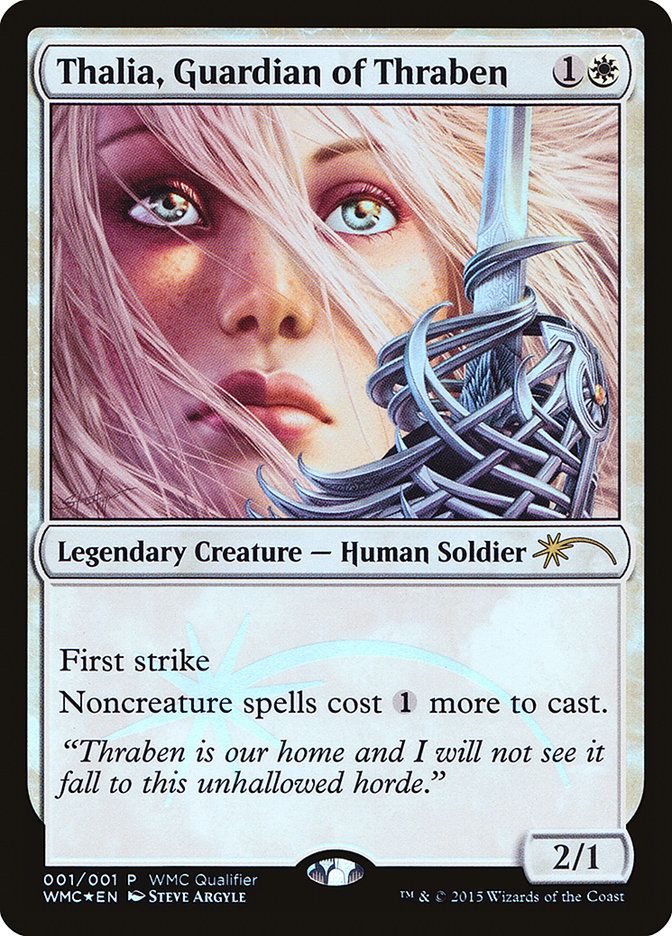 Thalia, Guardian of Thraben [World Magic Cup Qualifiers] | Shuffle n Cut Hobbies & Games