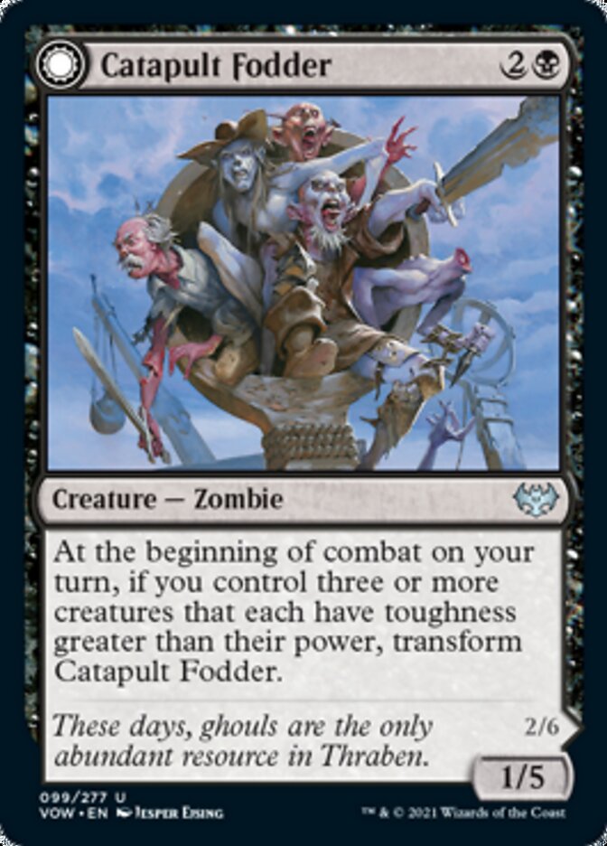 Catapult Fodder // Catapult Captain [Innistrad: Crimson Vow] | Shuffle n Cut Hobbies & Games