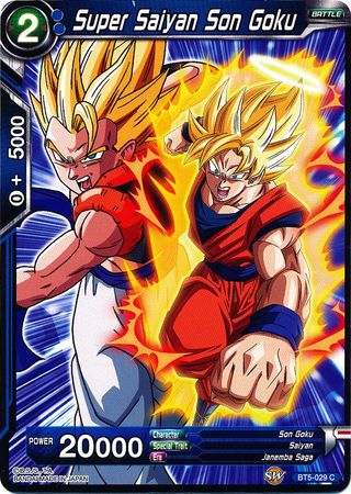Super Saiyan Son Goku (Blue) (BT5-029) [Miraculous Revival] | Shuffle n Cut Hobbies & Games