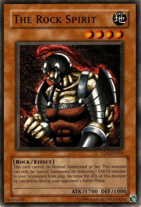The Rock Spirit [LON-EN069] Common | Shuffle n Cut Hobbies & Games
