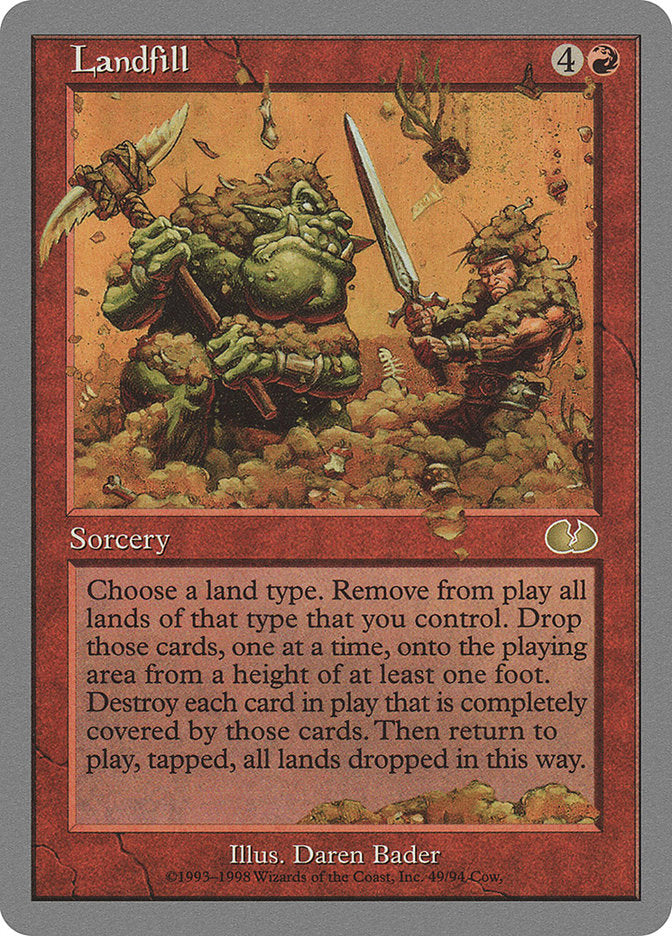 Landfill [Unglued] | Shuffle n Cut Hobbies & Games