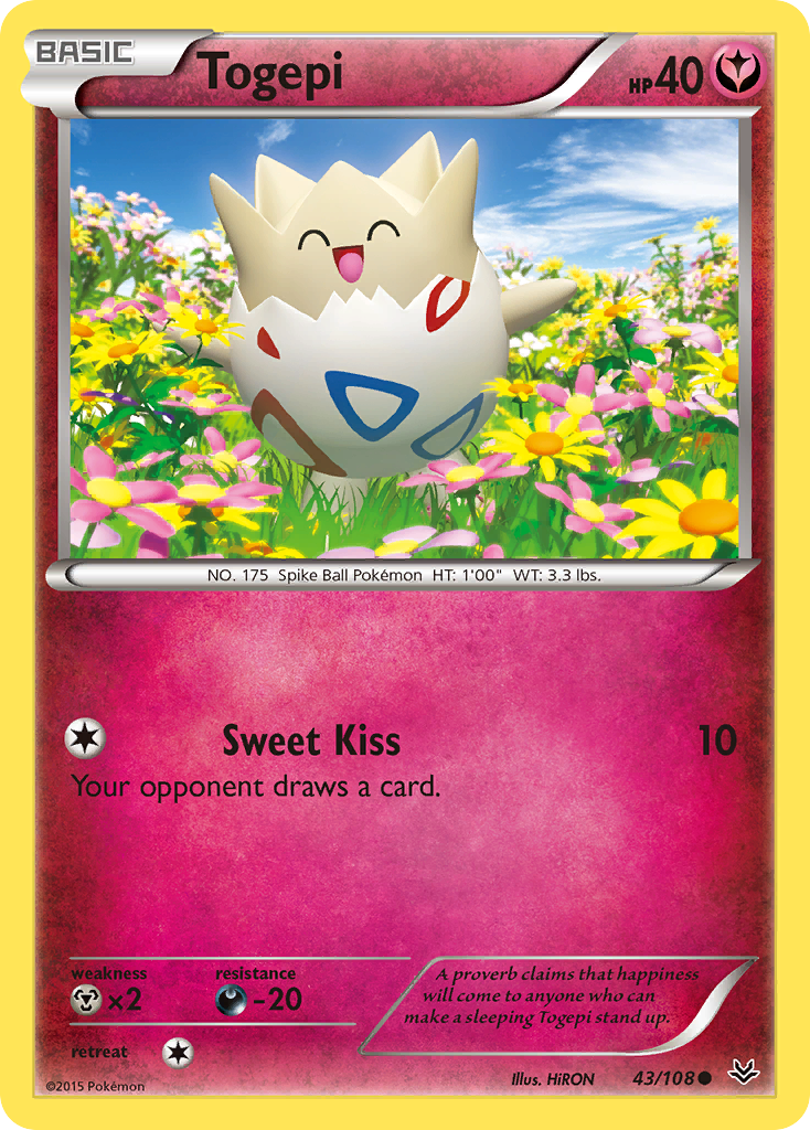 Togepi (43/108) [XY: Roaring Skies] | Shuffle n Cut Hobbies & Games