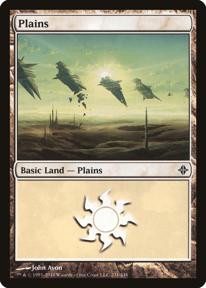 Plains (231) [Rise of the Eldrazi] | Shuffle n Cut Hobbies & Games