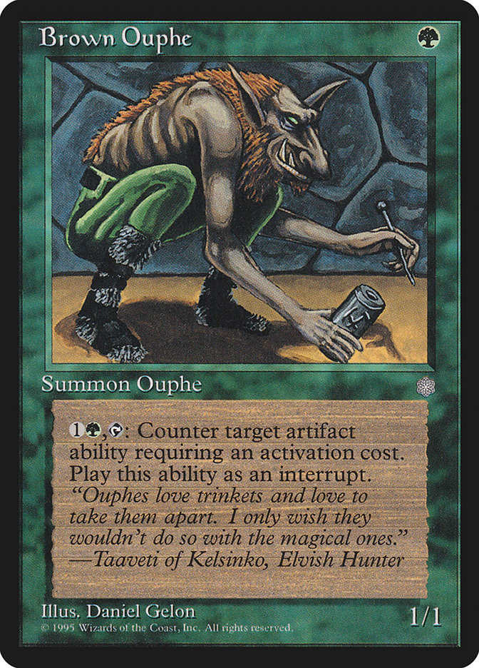 Brown Ouphe [Ice Age] | Shuffle n Cut Hobbies & Games