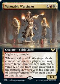 Venerable Warsinger (Extended Art) [Strixhaven: School of Mages] | Shuffle n Cut Hobbies & Games