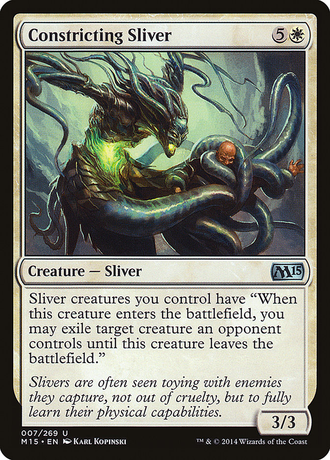 Constricting Sliver [Magic 2015] | Shuffle n Cut Hobbies & Games