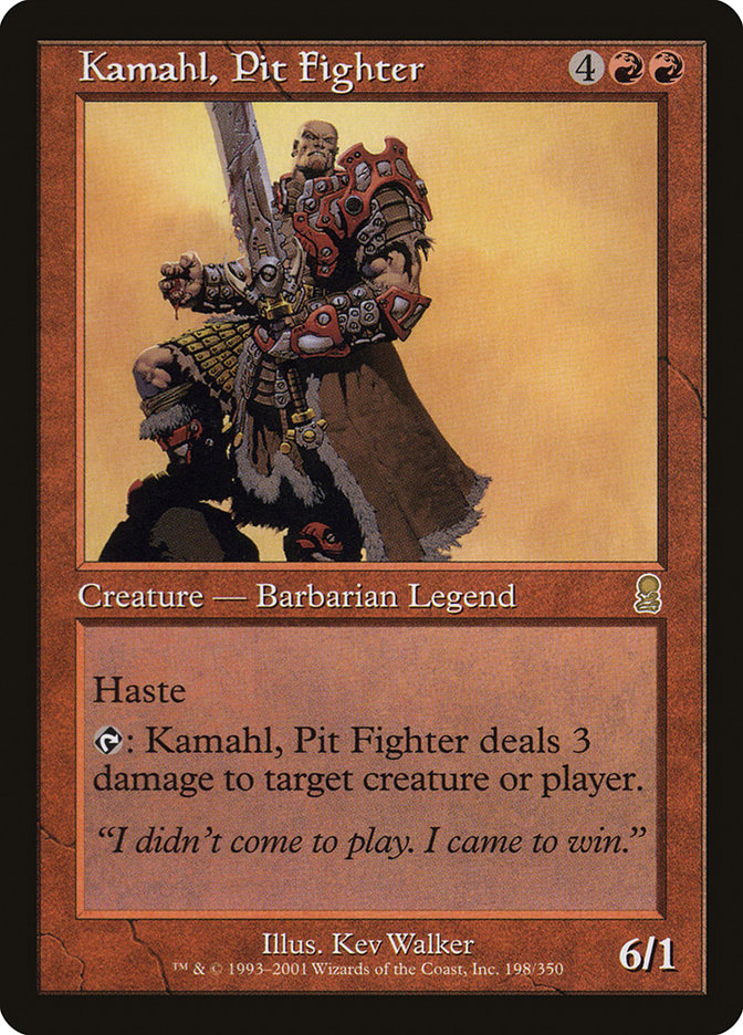 Kamahl, Pit Fighter [Odyssey] | Shuffle n Cut Hobbies & Games