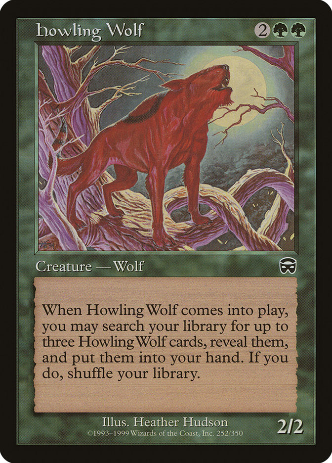 Howling Wolf [Mercadian Masques] | Shuffle n Cut Hobbies & Games