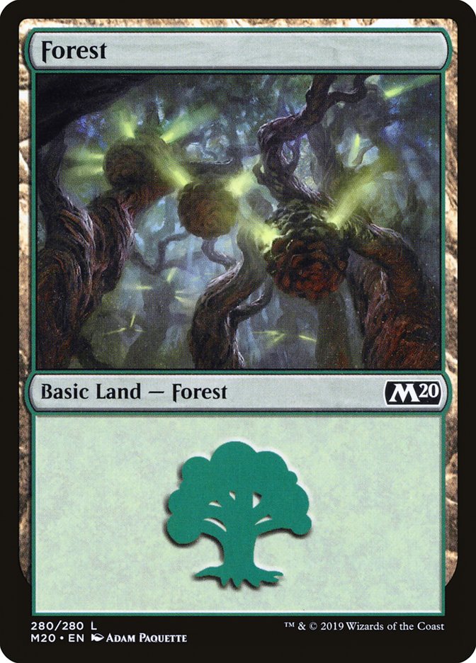 Forest (280) [Core Set 2020] | Shuffle n Cut Hobbies & Games