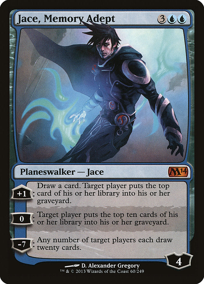 Jace, Memory Adept [Magic 2014] | Shuffle n Cut Hobbies & Games