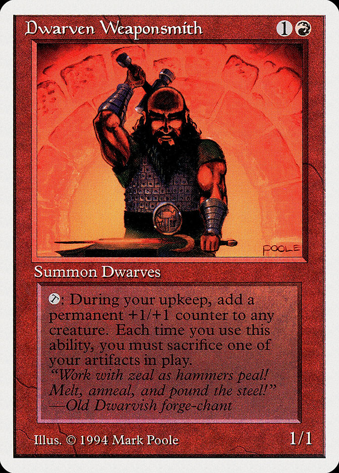 Dwarven Weaponsmith [Summer Magic / Edgar] | Shuffle n Cut Hobbies & Games