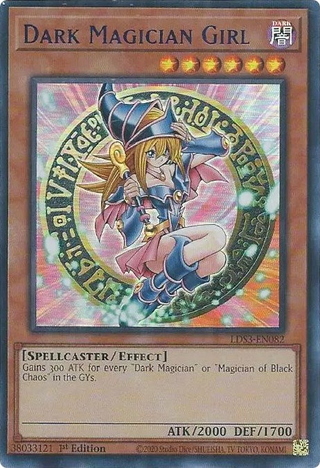 Dark Magician Girl (Blue) [LDS3-EN082] Ultra Rare | Shuffle n Cut Hobbies & Games