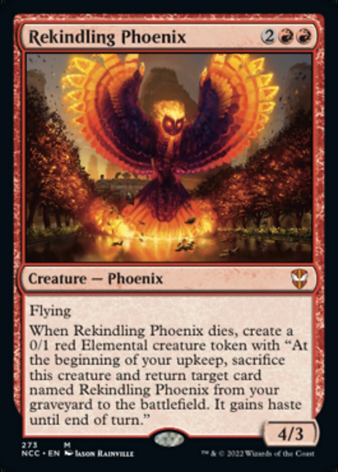 Rekindling Phoenix [Streets of New Capenna Commander] | Shuffle n Cut Hobbies & Games