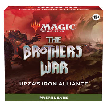 MAGIC THE BROTHERS' WAR PRERELEASE KIT - URZA'S IRON ALLIANCE | Shuffle n Cut Hobbies & Games